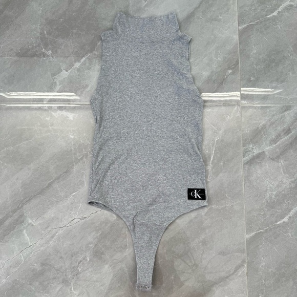 Calvin Klein Jeans Tops - Women’s Calvin Klein Jeans Mock Neck Sleeveless Bodysuit Basic Base Layer XS